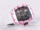 AAA Swiss Copy Richard Mille RM 38-02 Pink Quartz Fiber Tourbillon Watches Expandable strap (2)_th.jpg